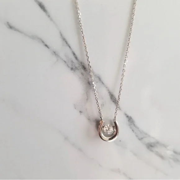 ネックレス・ペンダント STONEHENgE 14K Dancing Stone Stella Necklace STONEHENGE | 스톤헨지 Stonehenge Stella Dancing Stone Silver